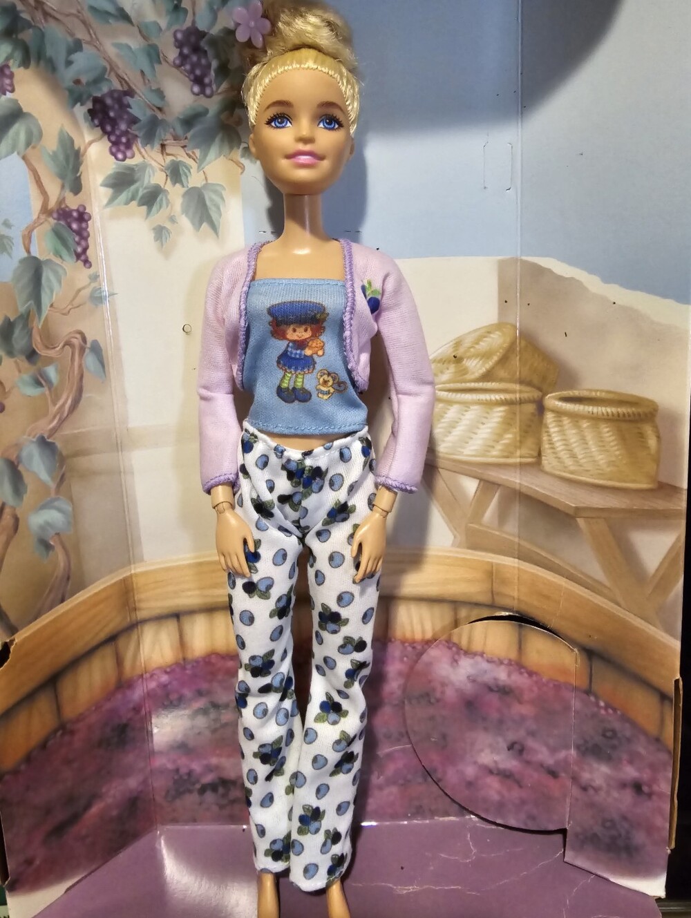 Mattel Barbie Millie Doll Restyled Blueberry Muffin Outfit Gymnastics Poseable